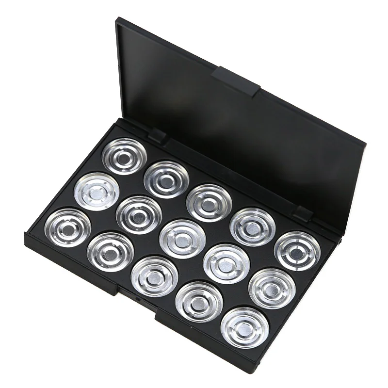 Professional Empty Magnetic Palette Holder Box for Eyeshadow Powder Blush Makeup Case