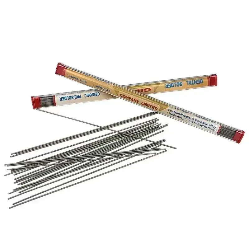 Dental Lab Materials High Temperature Welding Rod NiCr Alloy for PFM Soldering