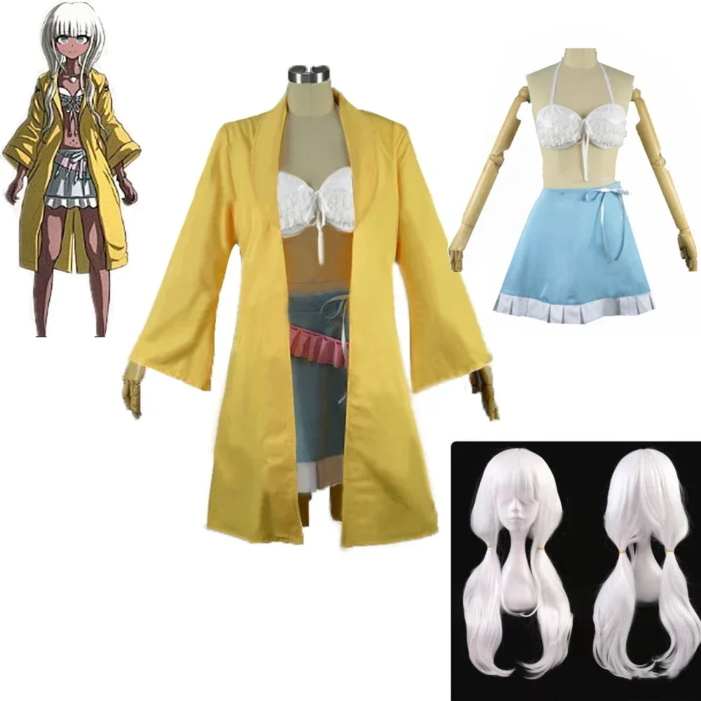 

Uniform For Role-playing Danganronpa V3 : Killing Harmony Angie Yonaga Uniform Anime Halloween Women Cosplay Costume With Wigs