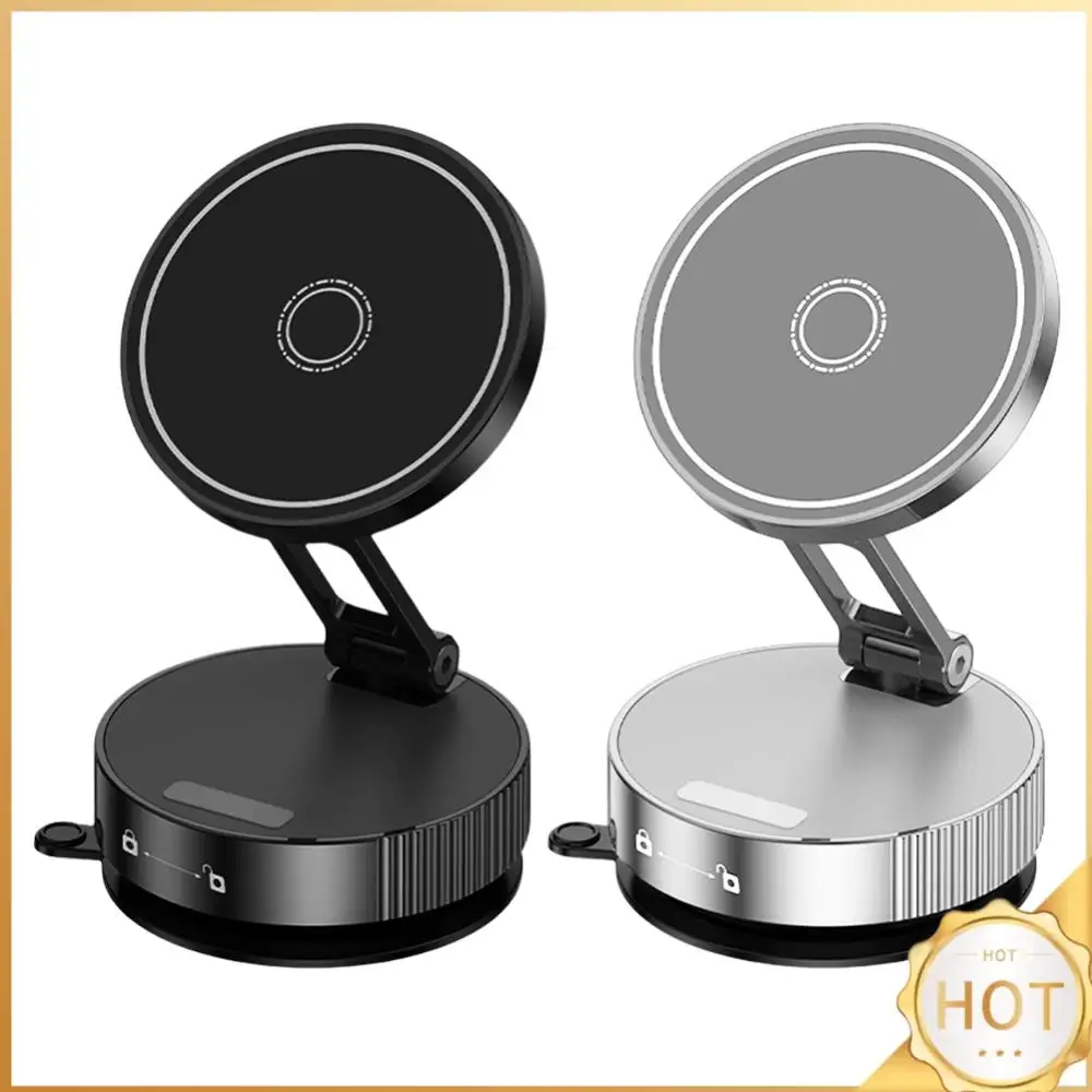 

Magnetic Vacuum Car Mount Phone Holder 360° Rotatable Car Navigation Holder Car Mobile Phone Holder for Car Kitchen Mirror