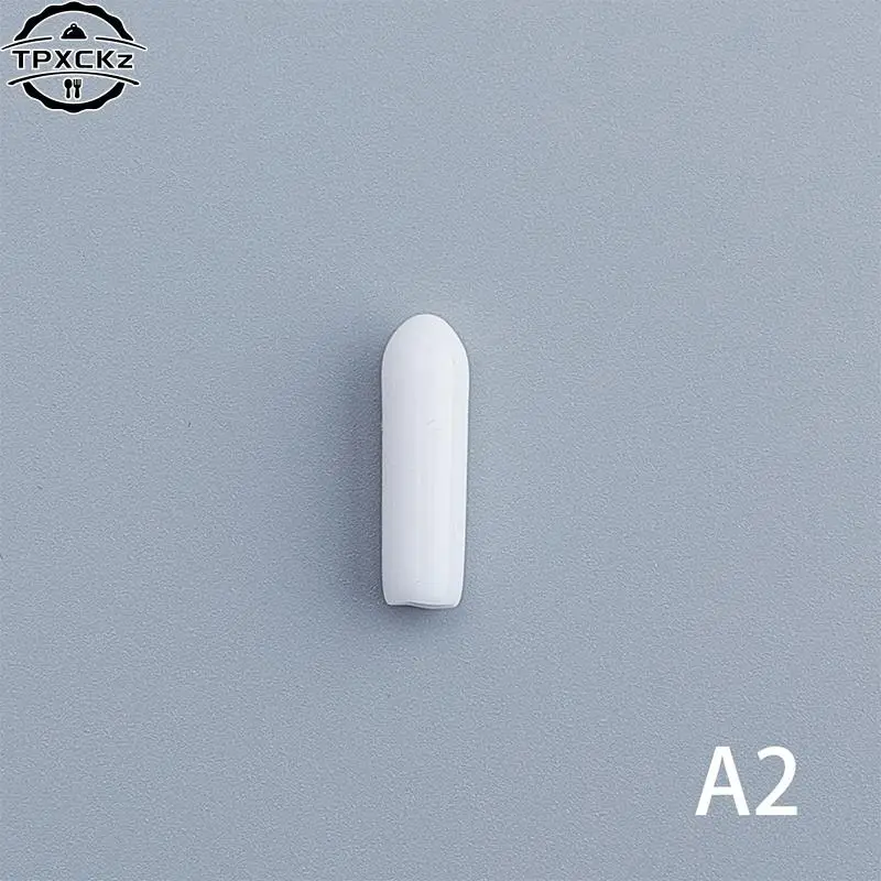 100pcs Dishwasher Rack Caps Tip Tine Cover Cap Flexible Round End Caps (Grey/White)