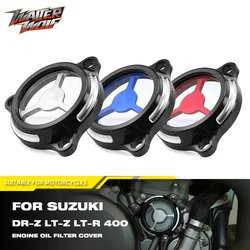 For Suzuki DR-Z 400 LT-Z400 LT-R450 2000-2023 Motocross Engine Oil Filter Cap Cover DR-Z400 DRZ LTZ 400 LTR450 UH/UX/UC 125 150