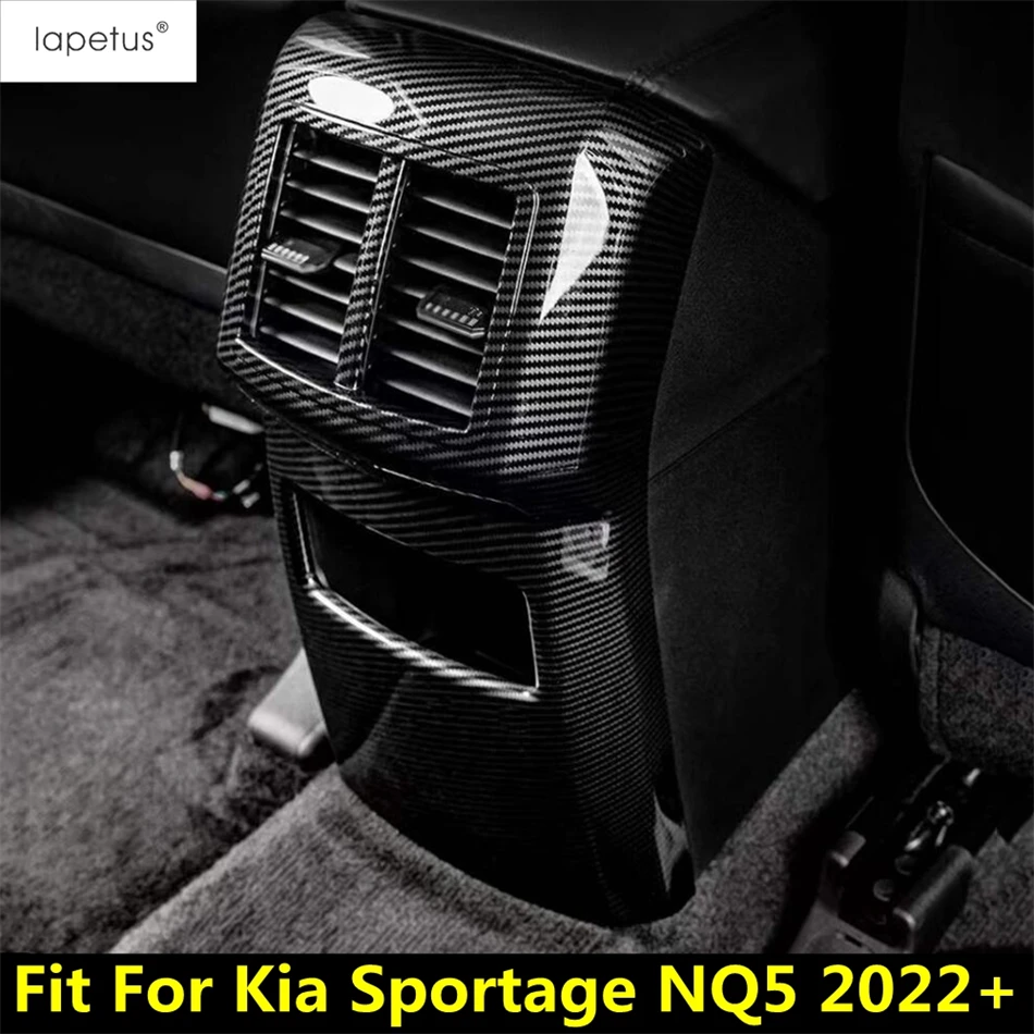 

Rear Armrest Box Air AC Conditioning Vent Outlet Frame Anti Kick Panel Cover Trim For Kia Sportage NQ5 2022 - 2024 Accessories