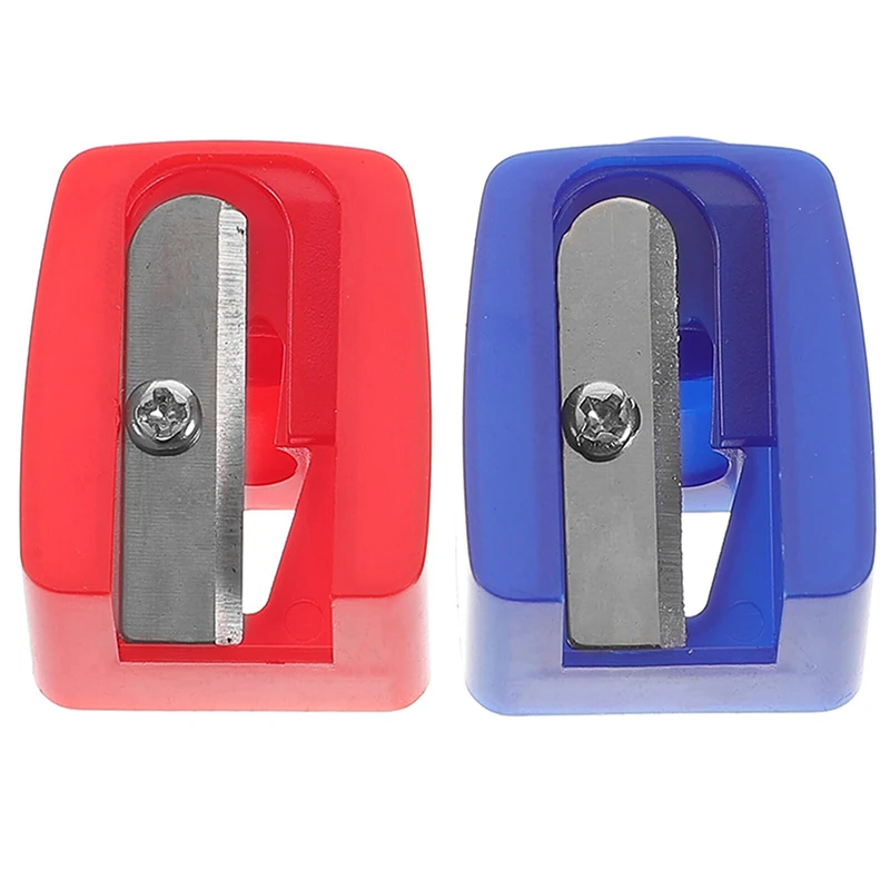 100Pcs Makeup Plastic Eyebrow Pencil Sharpener Cosmetic Lip Liner Pencil Sharpener