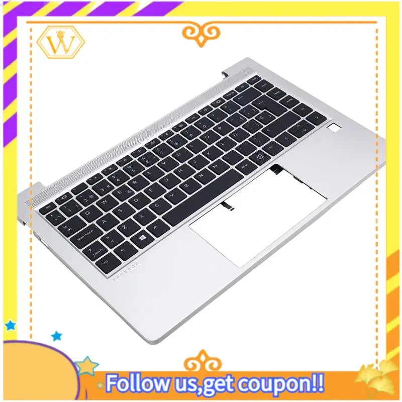 

A01K-SP клавиатура для HP Probook 440 G8 445R Zhan66 14 G4 G5 X8Q упор для рук верхняя крышка с подсветкой 440 G9 не универсальный