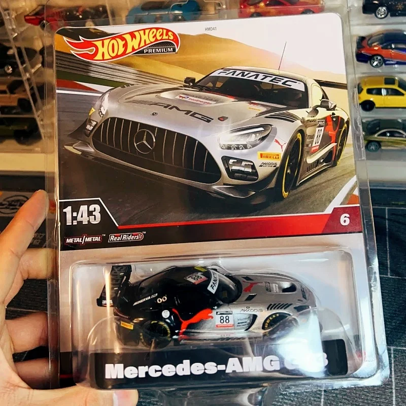 High Quality Hot Wheels Series 1：43 No. 3-21 Car Autobahn Polizei Gt3 Rs Treasure Sport Cars Model Collection Toy Children Gift