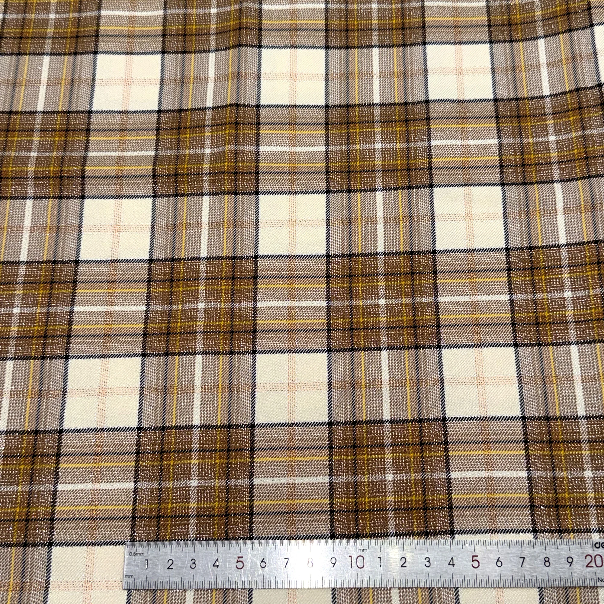 Pre-cut 1Pc Scottish Retro Plaid Stripe Fabric Measuring 57x19.68Inch(145x50cm) , Made From 100% Polyester, Pre-Cut view 5