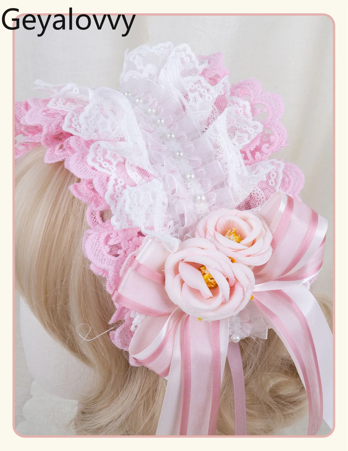 

Новые аксессуары для волос в стиле Лолита: оригинальный дизайн, банты, элегантные кружевные повязки с цветами для женщин и девочек