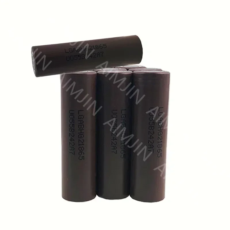 2026 AIMJIN HG2 3.7 فولت 18650 بطارية ليثيوم أيون عالية الحالي 30A خلية طاقة التفريغ لمفك البراغي