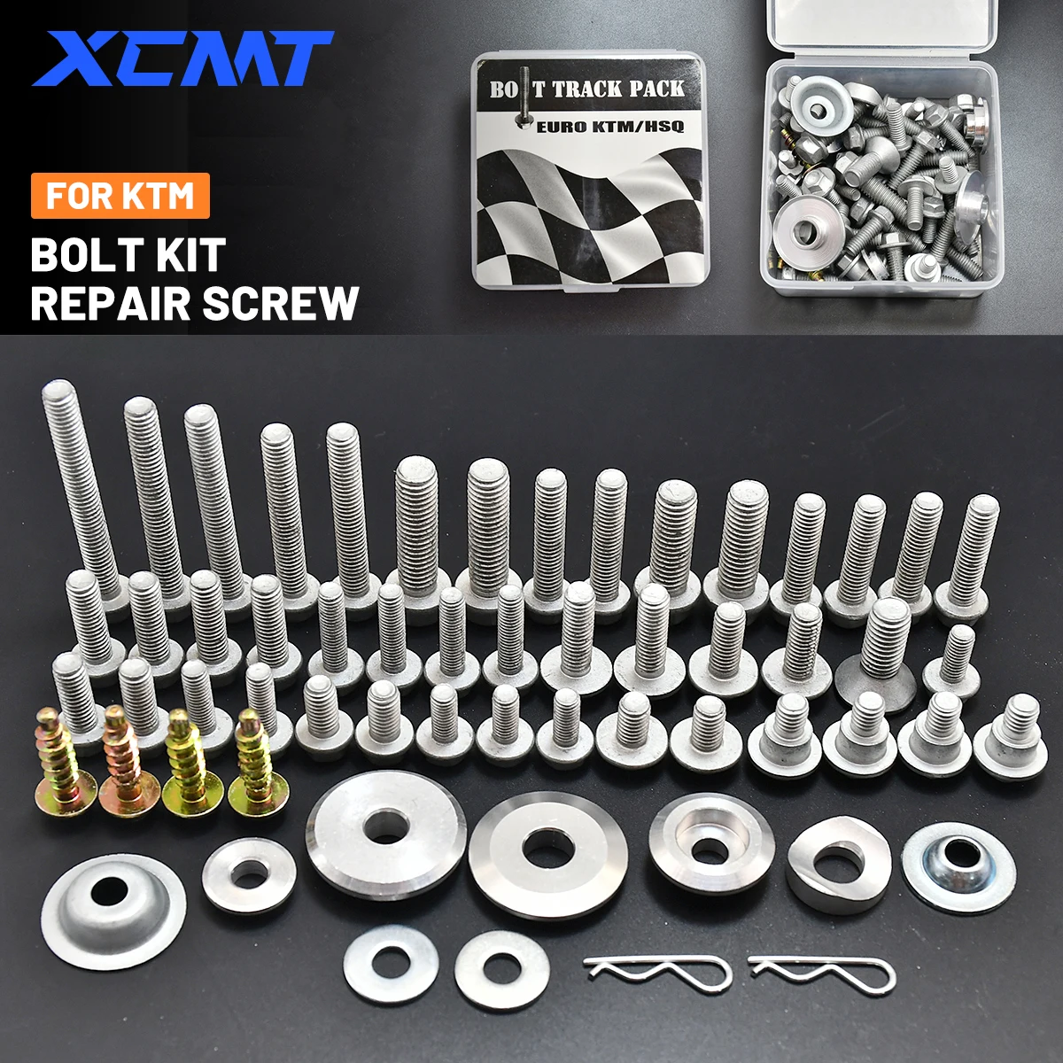 

Screw Bolt Full Fastener Kit Hardware fittings For KTM SX XC XCF XCW SXF EXC EXCF FC FE TC TE TX 125 150 250 300 350 450 500 530