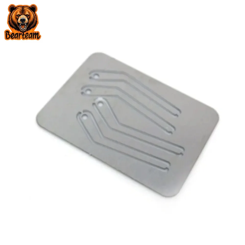 Wiper Brush Etching Pieces Decorate for 1/14 Tamiya RC Truck For scania R620 470 Diy Parts
