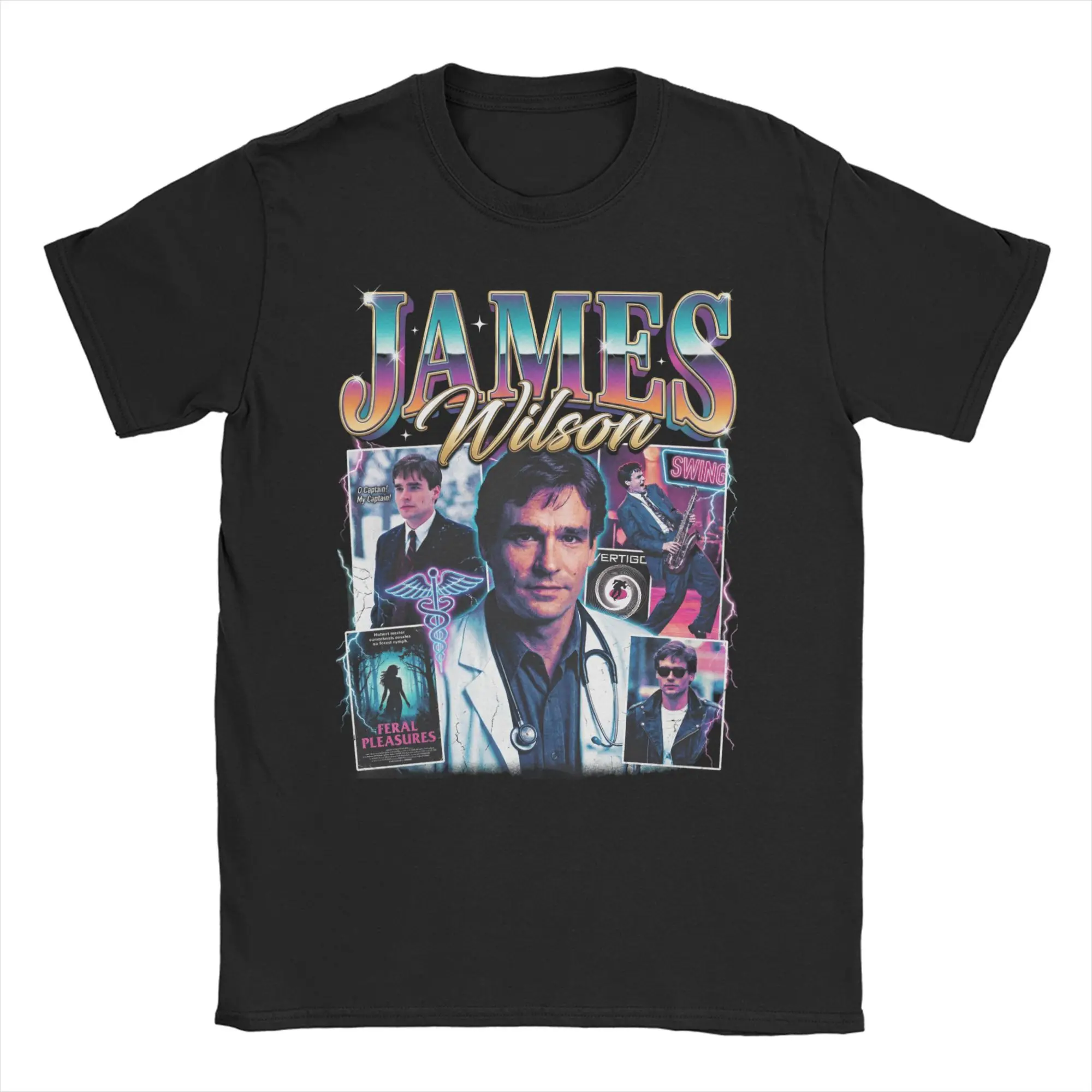 Dr James Wilson House MD T-Shirts for Men Women  Humorous 100% Cotton Tees Crew Neck Short Sleeve T Shirt Plus Size Tops