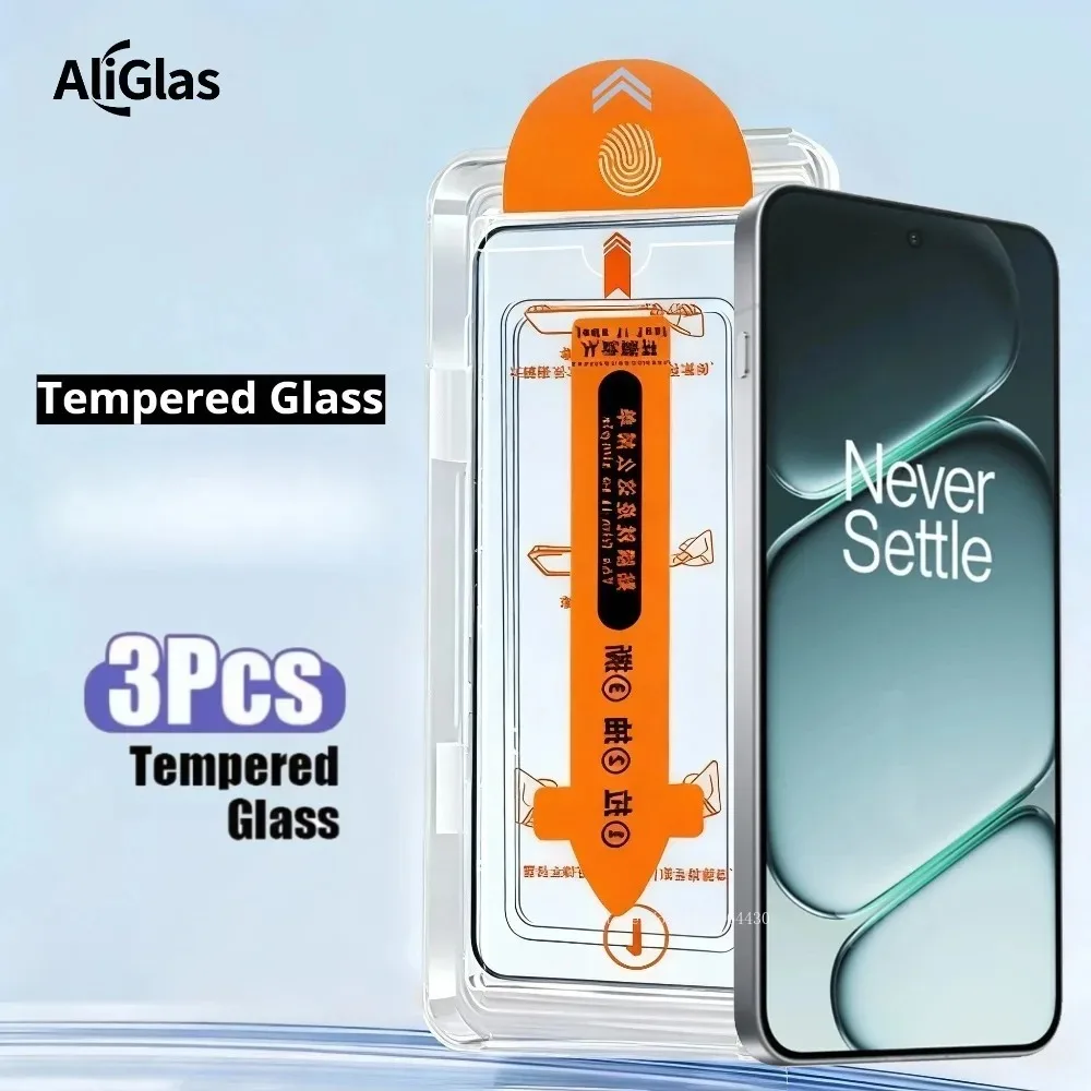

3 шт. стекло в один клик для Oneplus 15 13 13R 13S 13T закаленное стекло для Oneplus ACE 6 5 защитные пленки для экрана Oneplus 13R 12R 11R