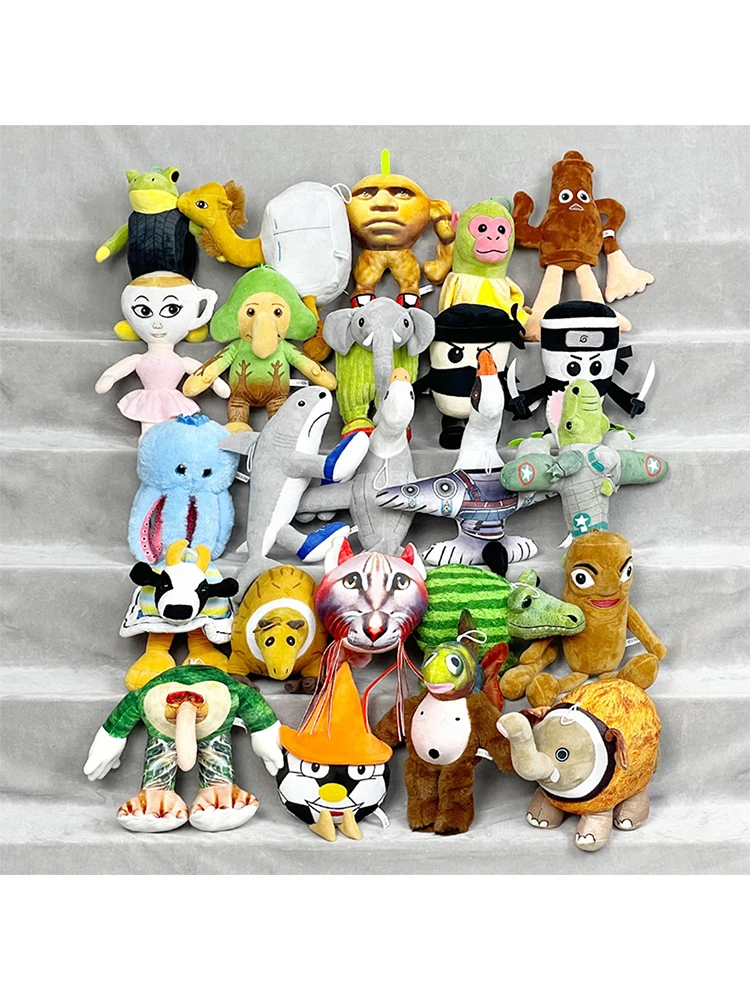 Tralalelo Tralala Knuffel Tungtung Sahur Pluche Italiaanse Brain Rot Dieren HAAI Anime Pluche Plushie Gevulde Poppen Speelgoed Cadeau - afbeelding 2