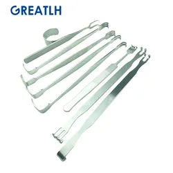 Double Head Eyelid Pull Hook Double Eyelid Tool Beauty Plastic Surgery Tool Ophthalmic Instruments Stainless Steel