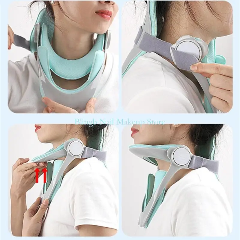 

28TA Comfortable Neck Pillow Firm Backing For Continuous Relief Sponge Padding