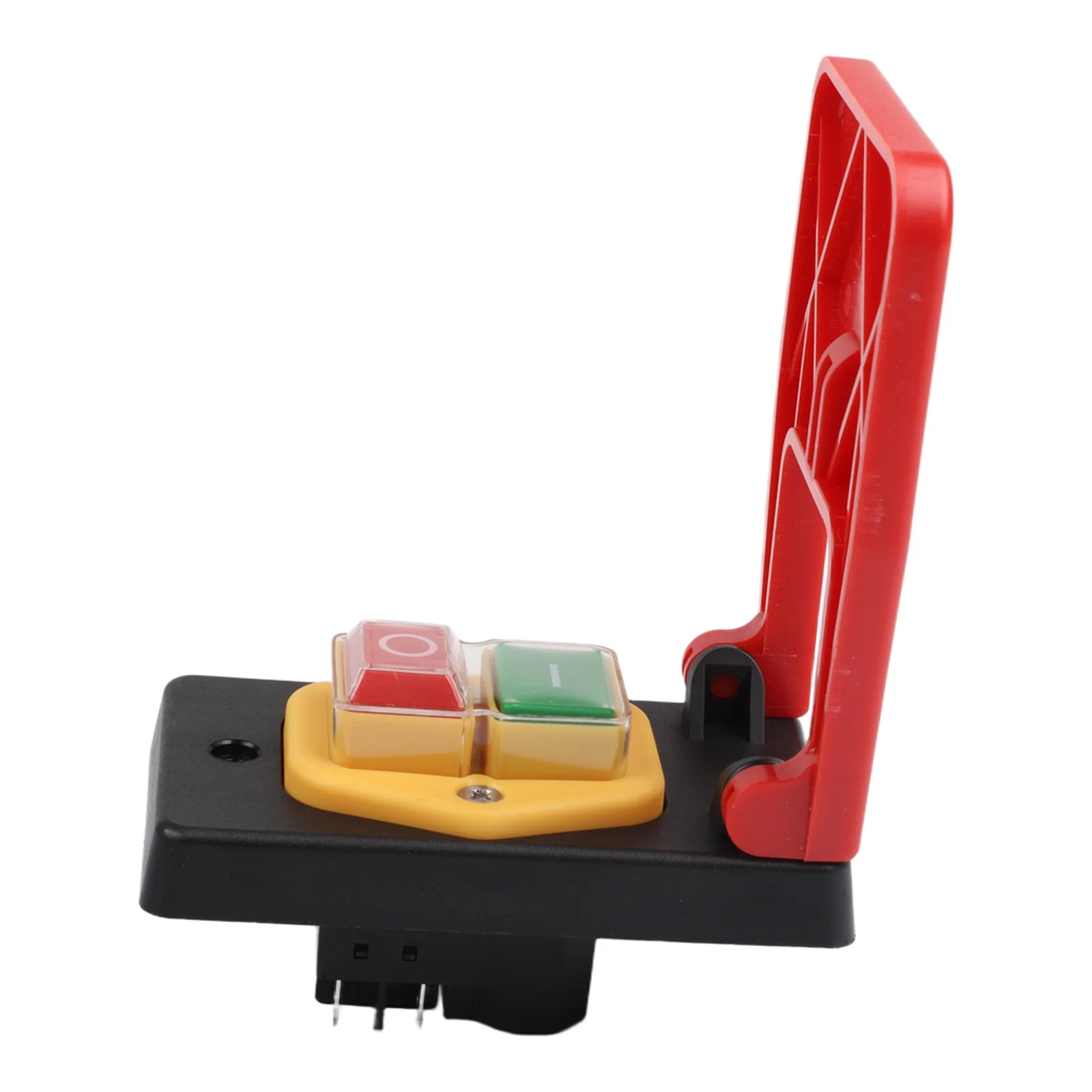 

KJD17B16 5Pin 240V Electromagnetic Pushbutton Switch with Safe Lock for Use with For Lathe Saw and Heavy Duty Machines