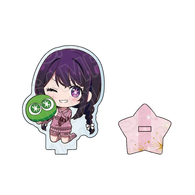 Anime Puyo Puyo Quest 10cm Acrylic Stand, Amitie & Raffine, Easter desktop decor for home & office keychain