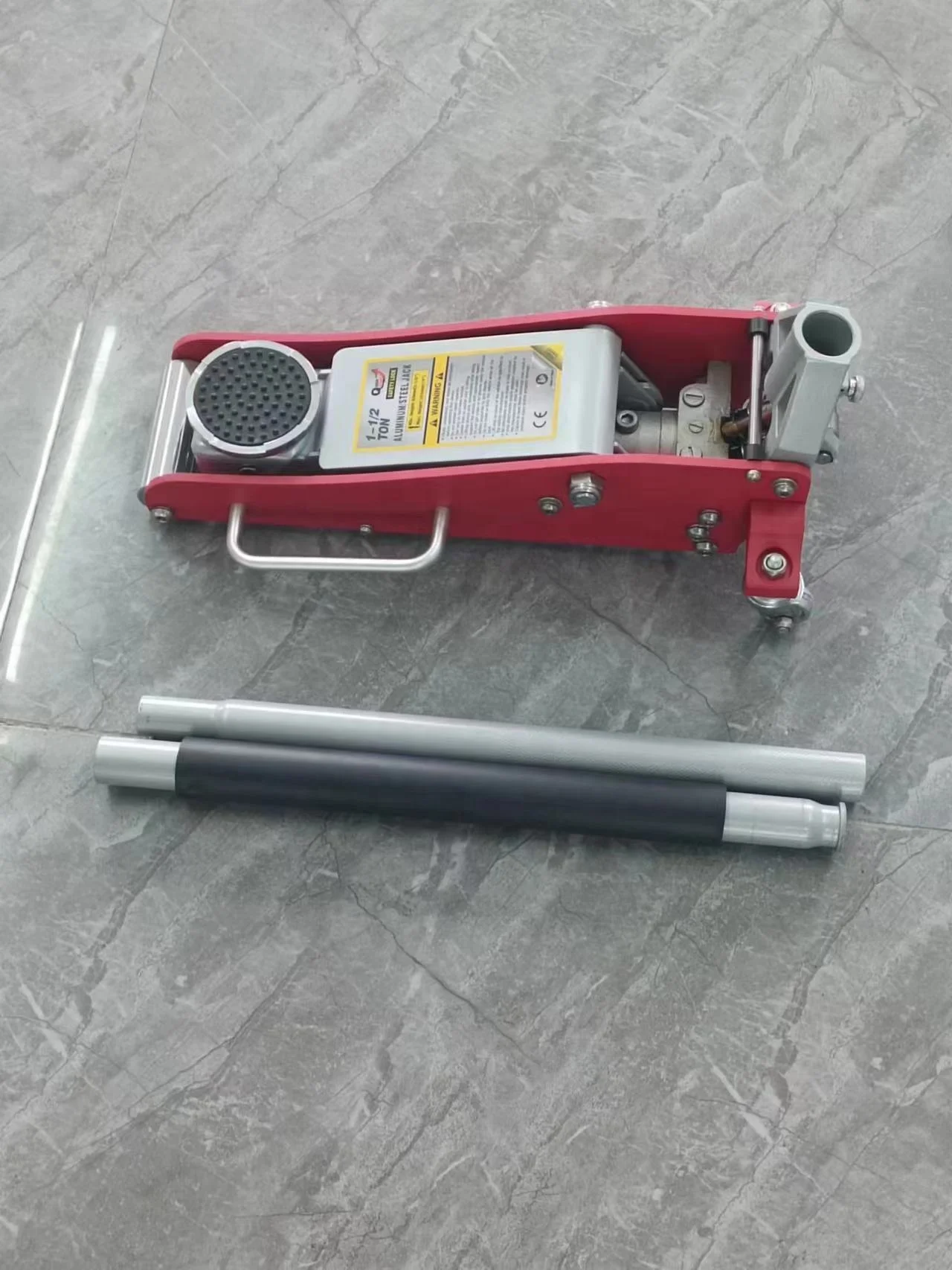 1,5 t hydraulischer Service-Wagenheber, Aluminium-Racing-Wagen-Bodenheber auf Lager