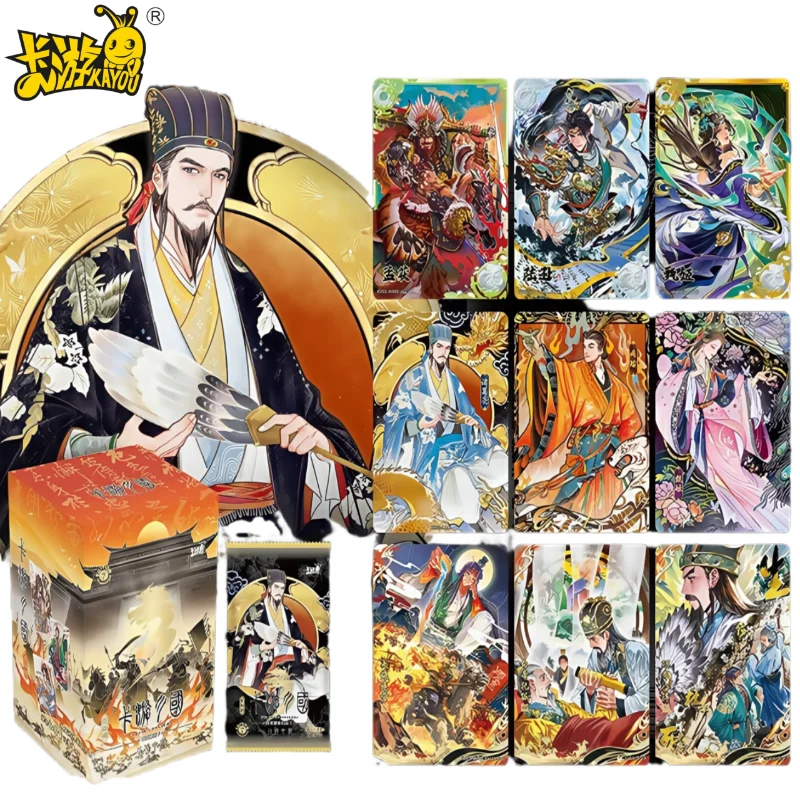 

KAYOU Genuine The Romance of The Three Kingdoms Series Card Anime Peripheral Festival Collection Toy Card Gift Original Box
