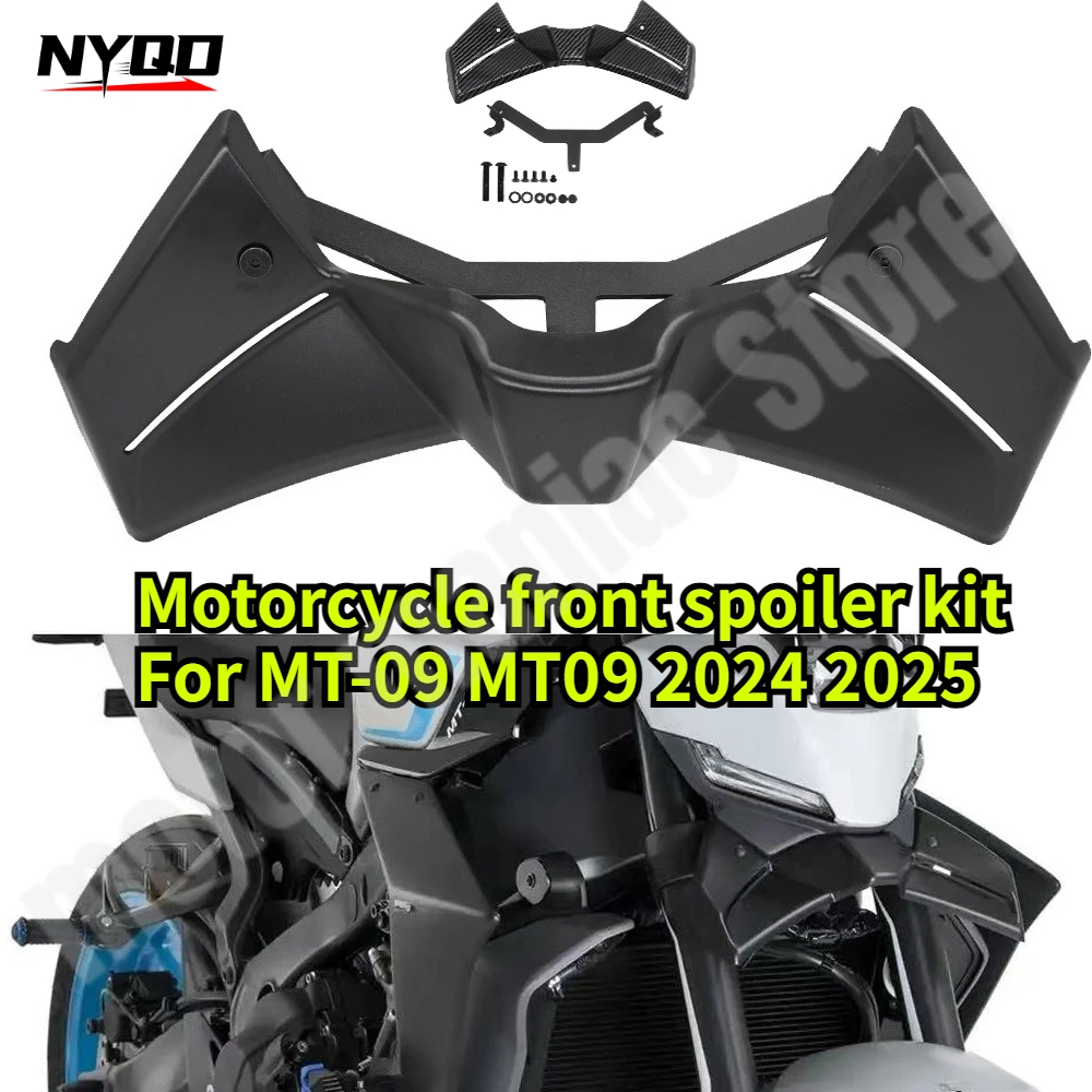 

Комплект передних спойлеров для мотоцикла Yamaha MT-09 MT09 2024 2025: аэродинамические крылья-спойлеры для повышения устойчивости