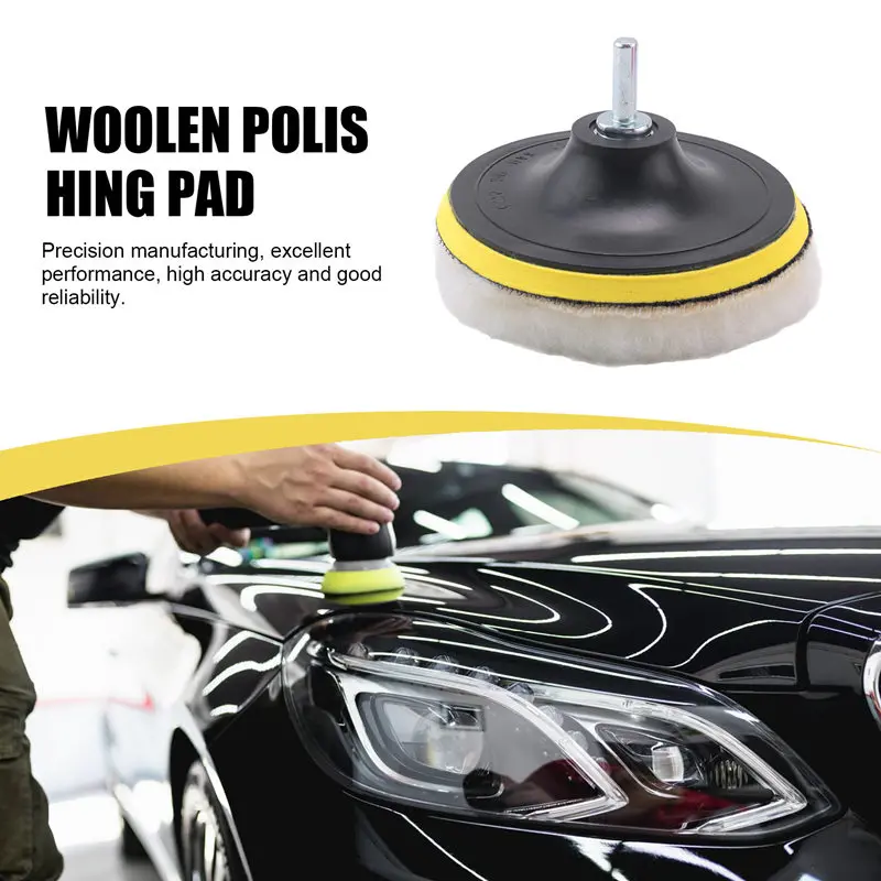 ABJA-8Pcs/Set Car Sponge Polishing Pad Set 5 Inch Buffing Waxing Pad For Boat Car Polisher Buffer Drill Wheel Polisher Tools