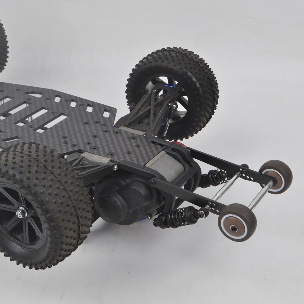 Traxxas 3678R Wheelie Bar – Assembled Red – Fits Bandit Rustler Slash Stampede