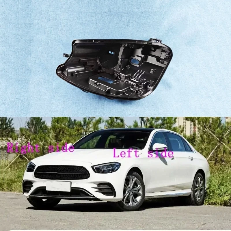 

For Mercedes Benz E Class W213 2019 2020 2021 2022 Headlamp Base Headlight Rear shell Replace Headlight House Black rear shell