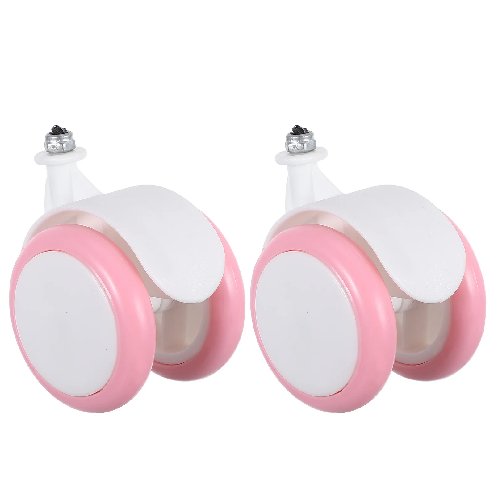 

2pcs Baby Walker Wheel Replacement Plastic Rubber Anti-Slip No Noise Casters For Infant Cart Easy Install Universal Fit Silent