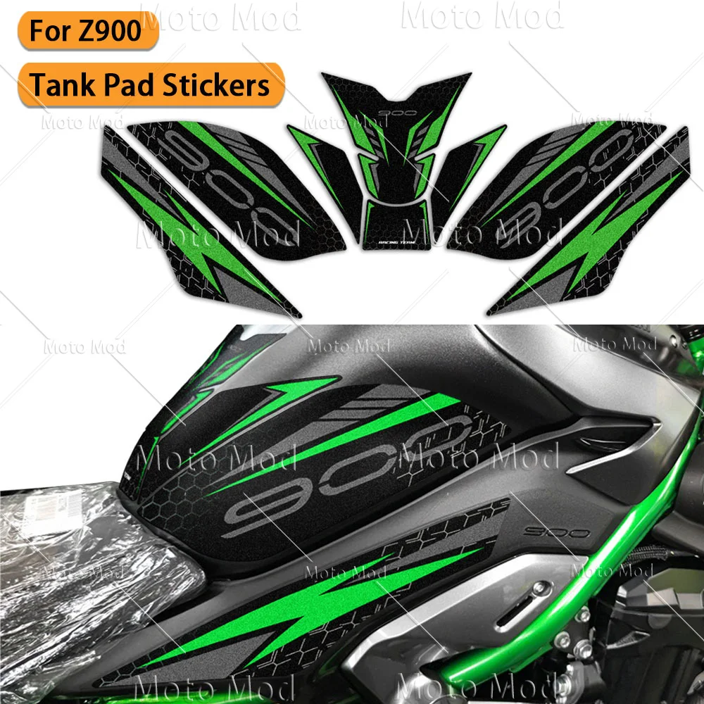 

3M Anti Slip Motorcycle Fuel Tank Pad Stickers Frosted Decals Kit Protector Accessories For z900 Z900 Z 900 2025