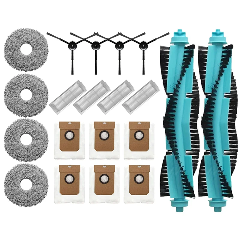 

【Coupon!】For Cecotec Conga 11090 Spin Revolution Replacement Parts Main Side Brush Hepa Filter Mop Dust Bag