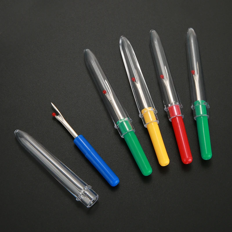 1/2/4PCS/Set Small Sewing Seam Ripper Kit Colorful Sewing Stitch Thread Unpicker Seam Ripper Thread Cutter Scissor for Sewing