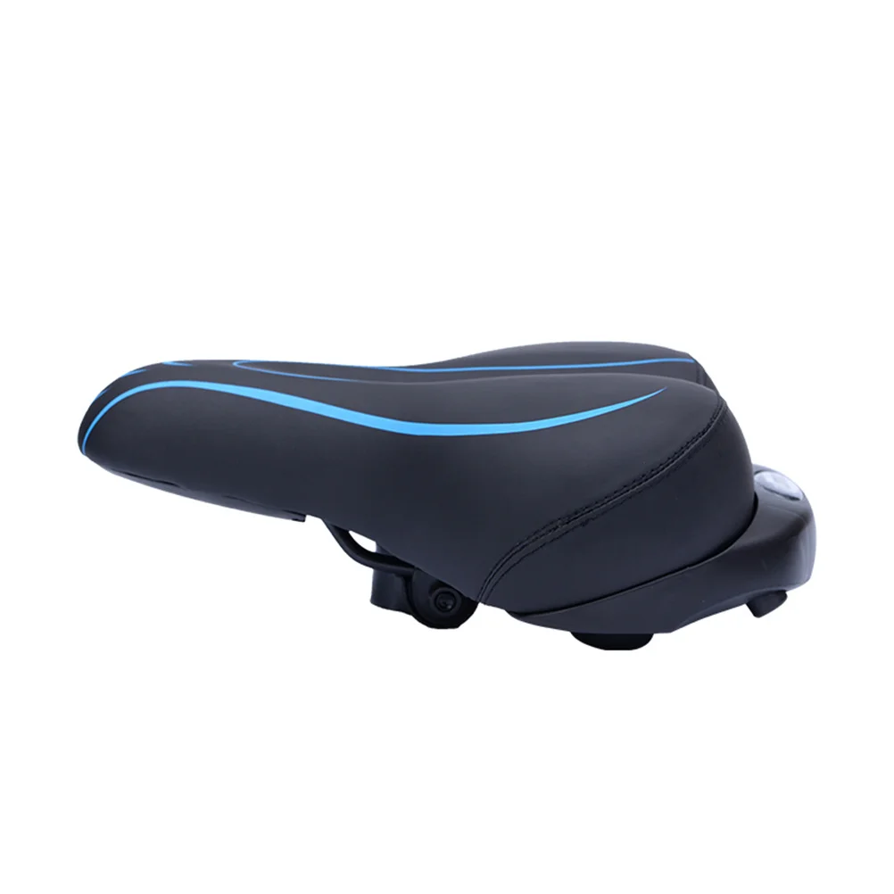 

1Pcs Inflatable Saddle Ergonomic Design Comfortable Cycling Seat Blue Shock Absorption Ventilation Bike Seat for Outdoor Distant