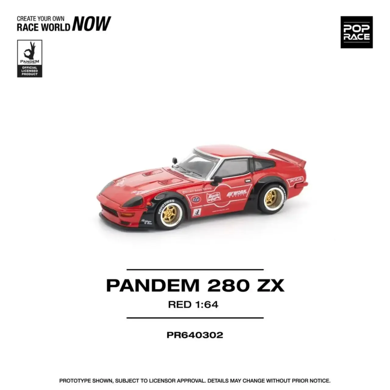 

PreSale POP RACE 1:64 Pandem Rocket Bunny Fairlady Z30 280ZX Diecast Car Model Collection Toys