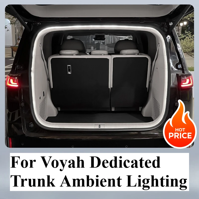 

Светодиодная лента багажника, окружающее освещение, приветственное освещение, освещение, декор, аксессуары, модификация для Voyah Dream VOYAH ‌