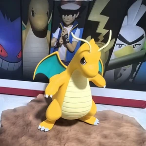 12 cm PokeMon GK Angka Dragonite Anime Action Figure Pvc Patung Model Boneka Mainan Anak 12 patung pokemon dengan penjualan terbaik - №