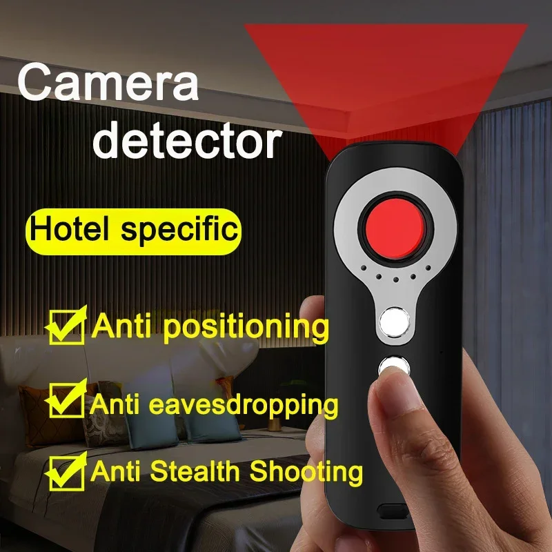 AK490 Hotel Camera Wireless Detector Multifunctional Portable Infrared Detector Long Range Anti Theft and Anti Peeping Detector