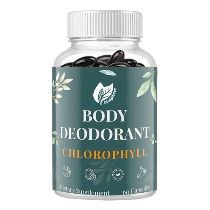 

Добавка — Хлорофилльные капсулы для детоксикации свежего дыхания и желоба — вегетарианский яблочный уксус (60 капсул)