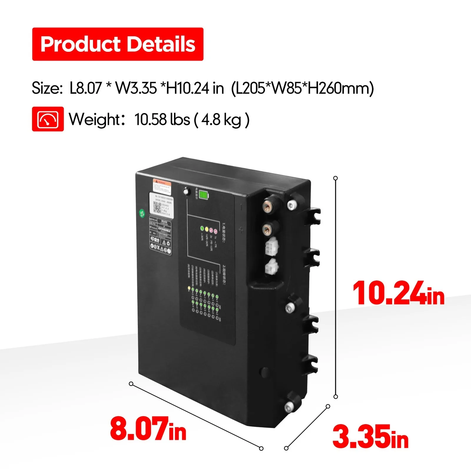 24V 20Ah lithiumbatterij voor EP EPL153Z / Linde MT15C elektrische pallettruckjack