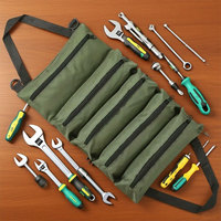 New Heavy-Duty Roll-Up Tool Bag Oxford Fabric Multi-Tool Organizer for Organizing Hand Tools and Small Tools