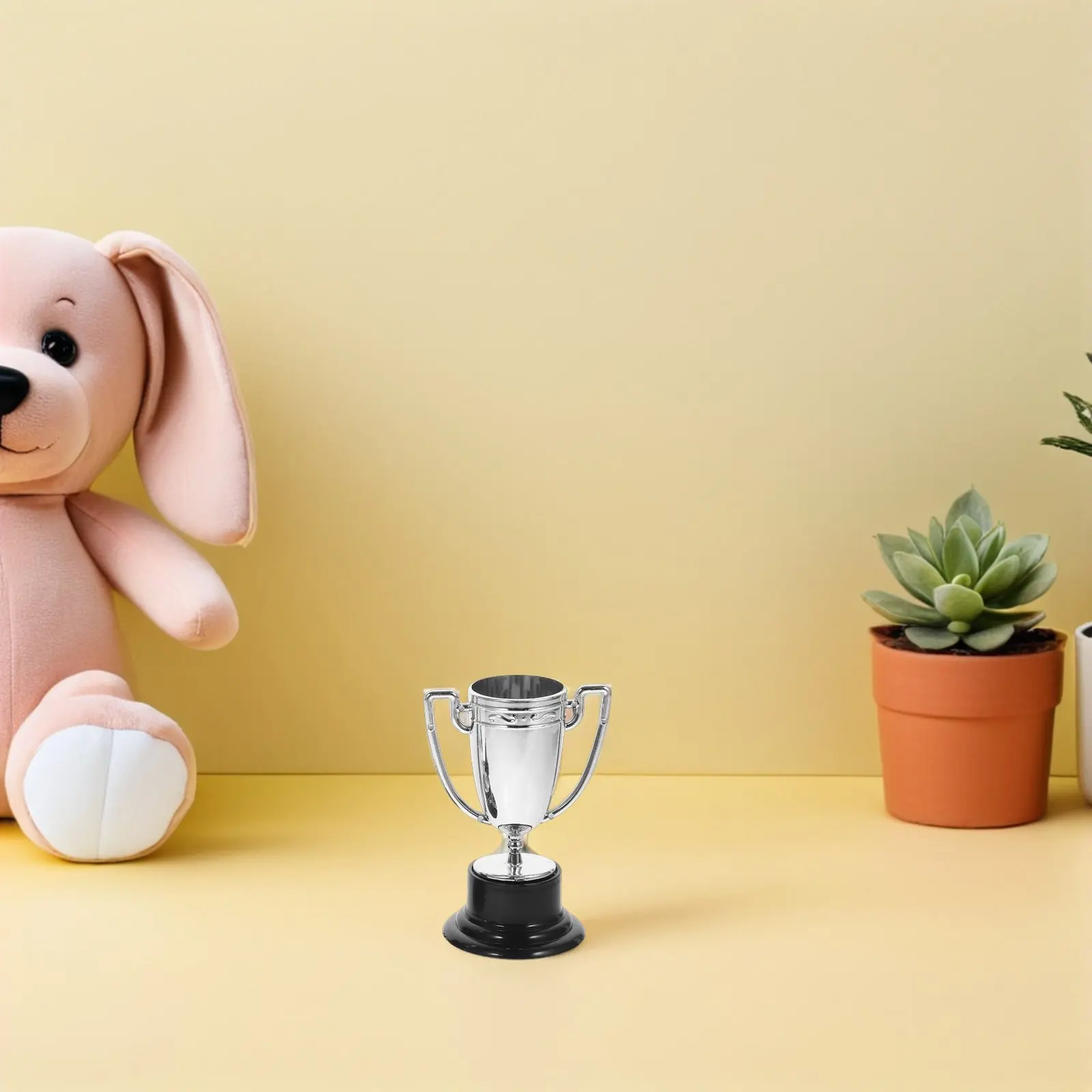 Mini Trophy Award Cups 12 Pack Gold Silver Bronze Plastic Prizes for Kids Birthday Party Games Celebrations
