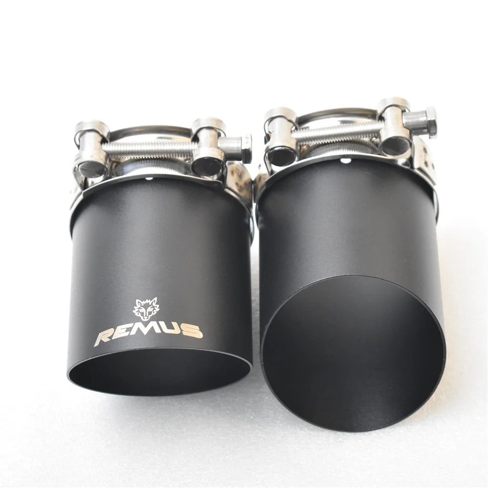 REMUS  3-inch 76mm interface CX-5 cx-4 cx-3  A1A4 B8 A38V 8P Q5 A5  VW Passat B7 CC Tiguan Car Exhaust Pipe Muffler Tip