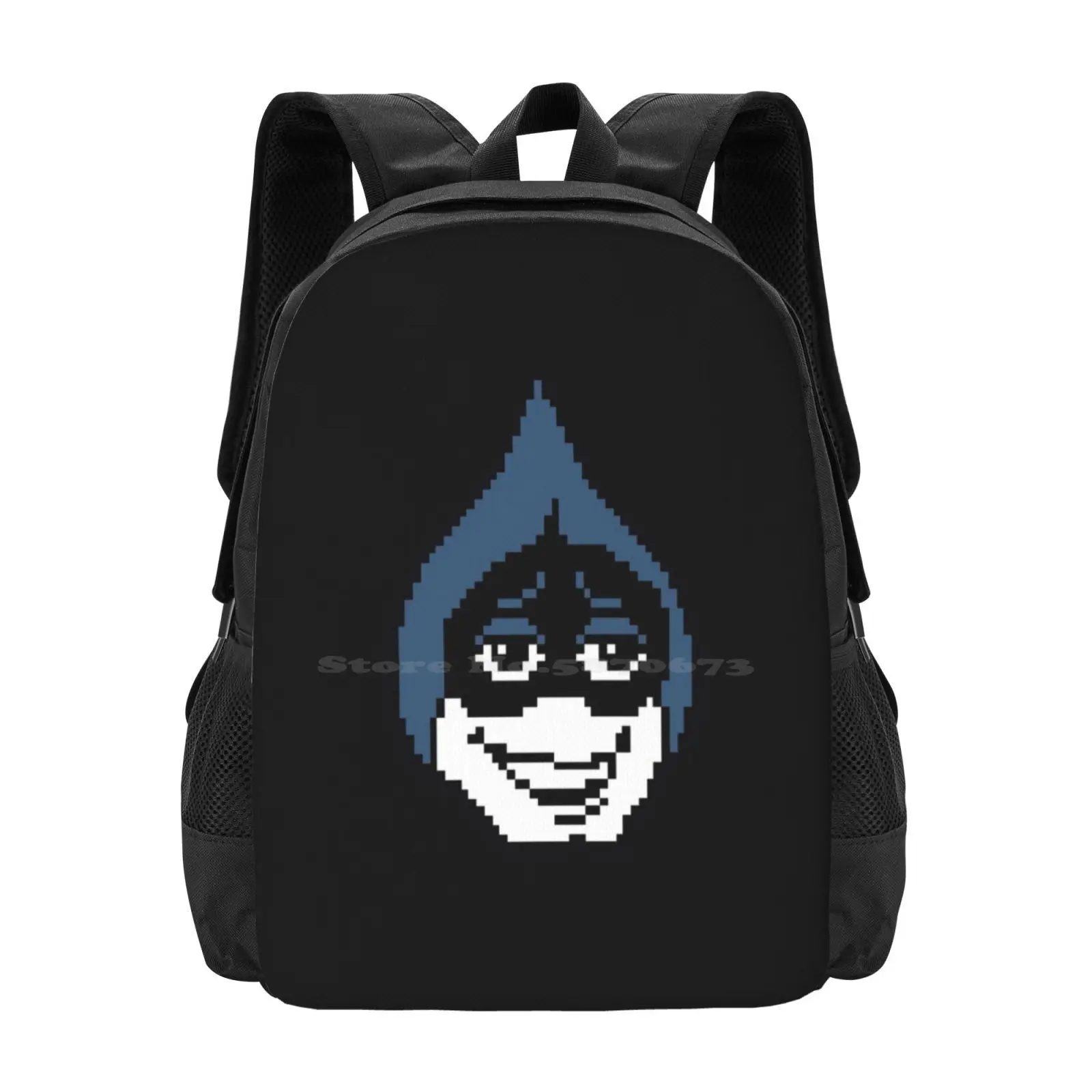 

Deltarune – Lancer Pattern Design Bag Student'S Backpack Deltarune Delta Rune Toby Fox Homestuck Sans Undertale Get Dunked On