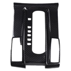 Car Gear Shift Box Panel Decoration Covers Styling Trim ABS Carbon Fiber Style for Honda Civic 10Th 2016 2017