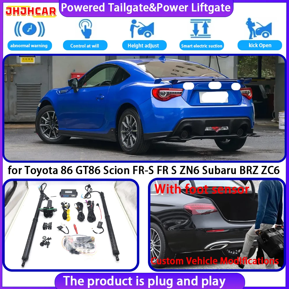 for Toyota 86 GT86 Scion FR-S FR S ZN6 Subaru BRZ ZC6 Smart Automatic Electric Powered Tailgate Power Liftgate Tailgate System
