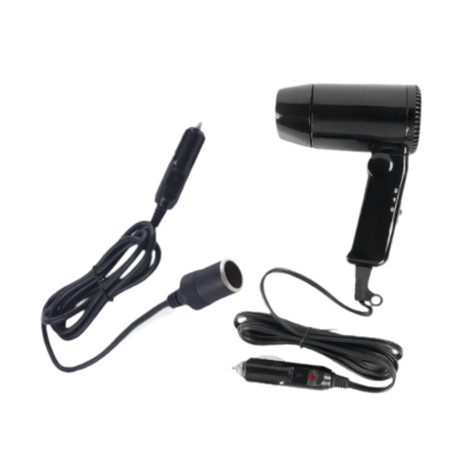 Mini Car Hair Dryer Travel Blow Dryer 12V Professional Practical Hair Dryer Small Hair Blow Dryer for RV Gym Auto Hotel