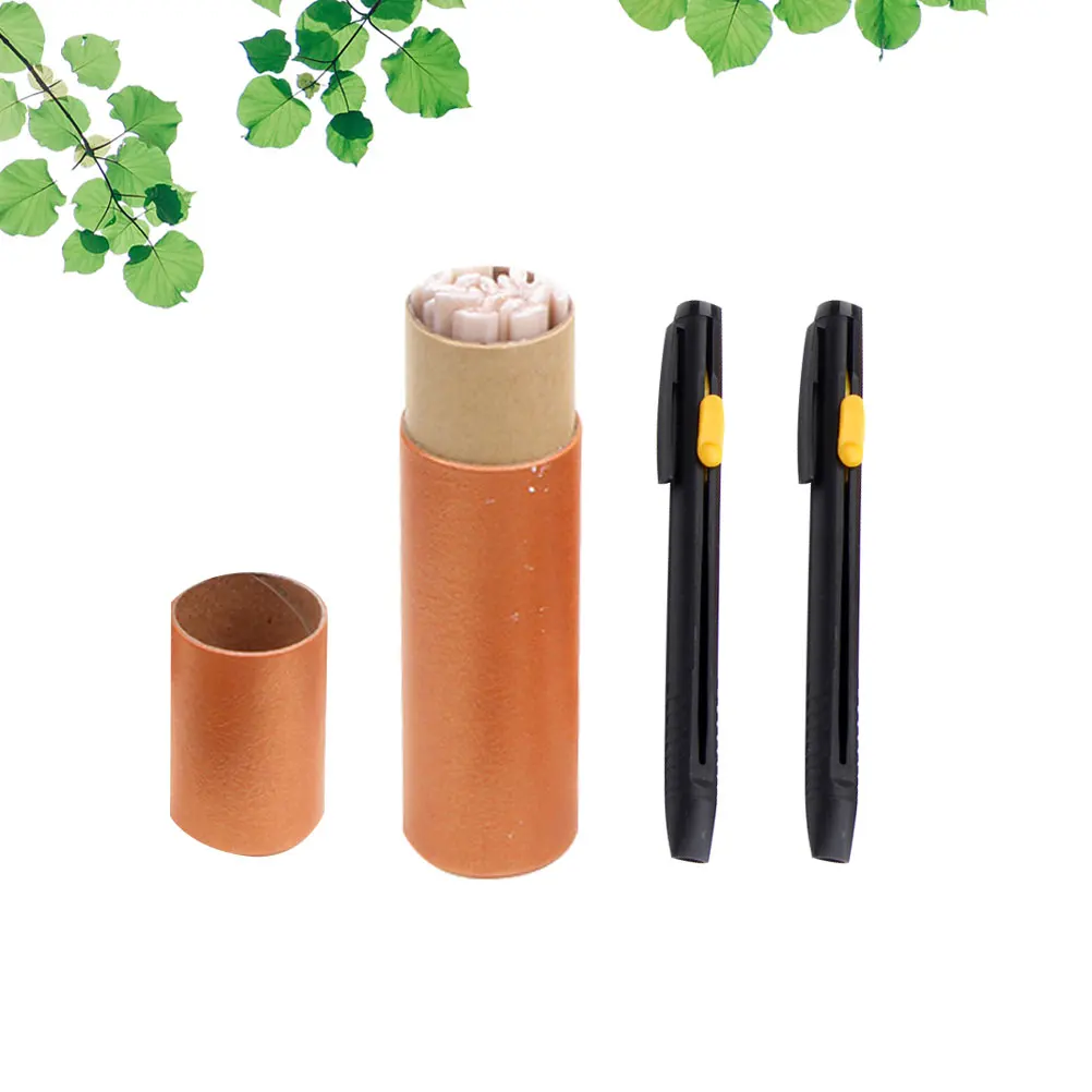 

20pcs Invisible Sewing Chalk Professional Tailors Fabric Marking Tools Ergonomic Design No Residue Portable Embroidery Notions