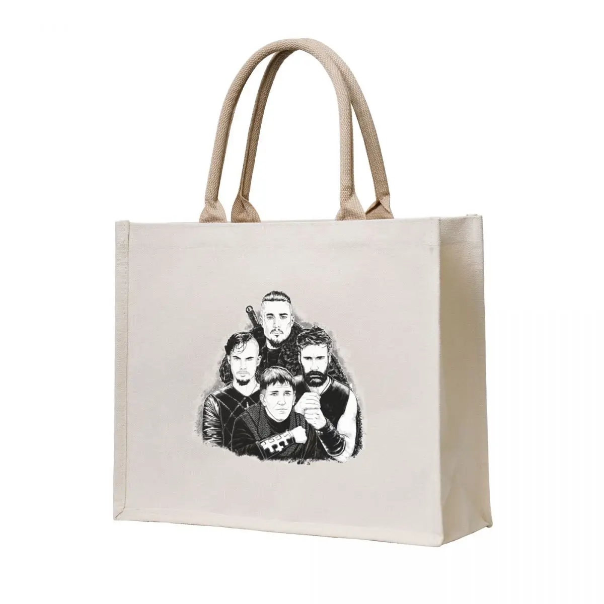 

The Last Kingdom Portraits Tote Bag canvas tote Shopper bags woman 2025 Large bags for women