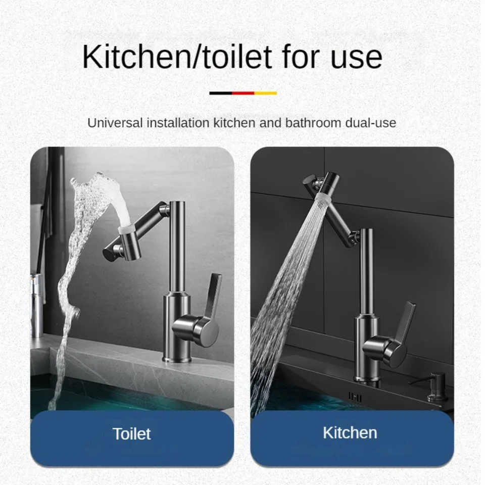 Waterfall Bathroom Faucet Matte Black Toilet Faucets for 1 or 3 Hole Bathroom Sink Faucet Mixer Tap Washbasin Faucet with Deck