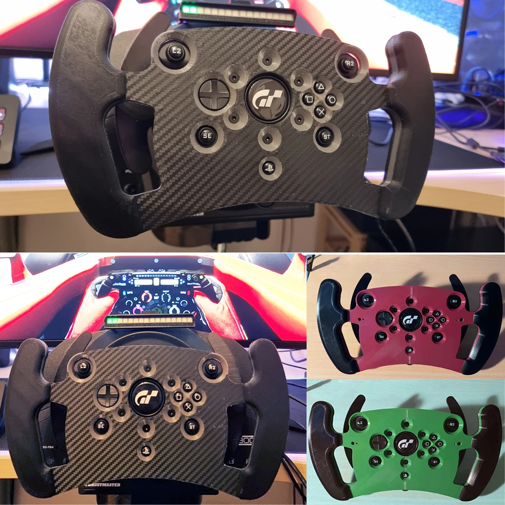 أفضل ترقية لعجلة القيادة: تطوير PLA مخصص لعجلة Thrustmaster T300RS GT Edition
